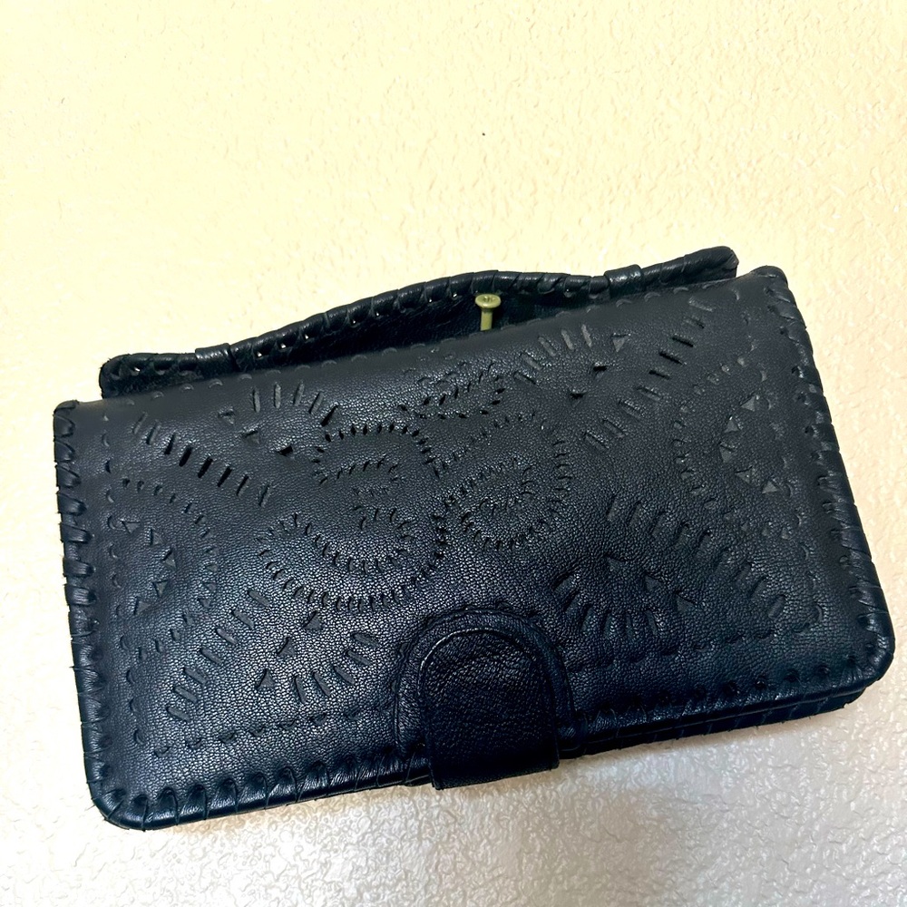 Cleobella Black clutch wallet
